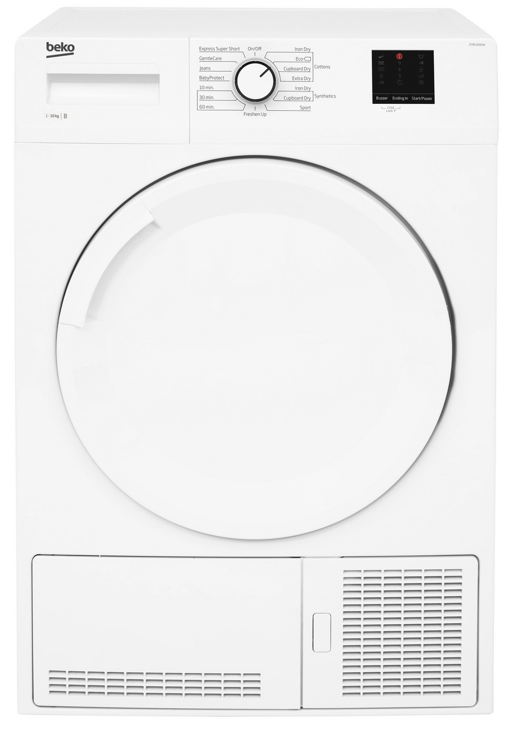 Beko DTBC10001W Tumble Dryer Condenser 10kg