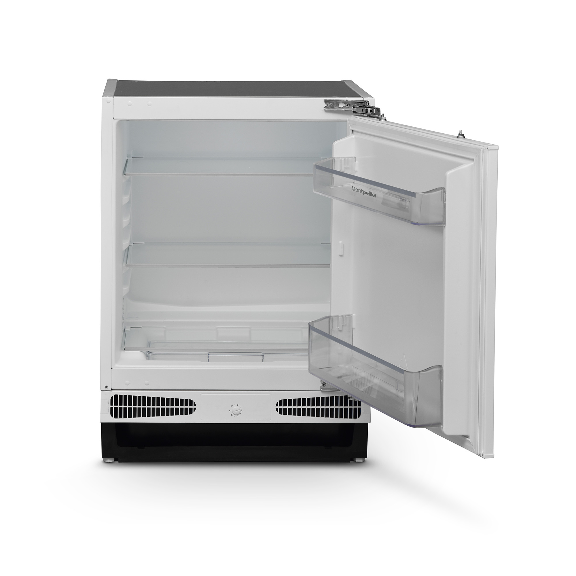 Montpellier MBUL134E  Integrated Undercounter Larder Fridge H818 x W595 x D548mm