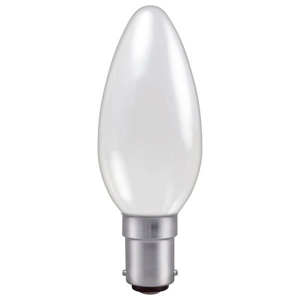 Lamp Candle 60w SBC Opal 35mm 