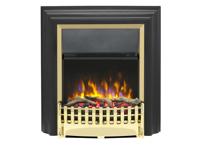 Dimplex KNG20X-BR  Kingsley Deluxe Fire Black and Brass 500001035