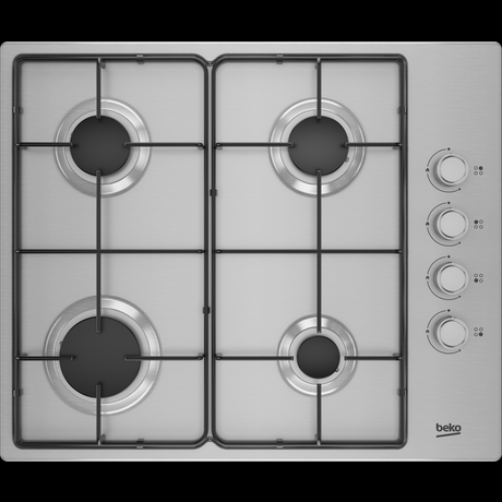 Beko CIHG21SX  Stainless Steel Gas Hob 4 Burner