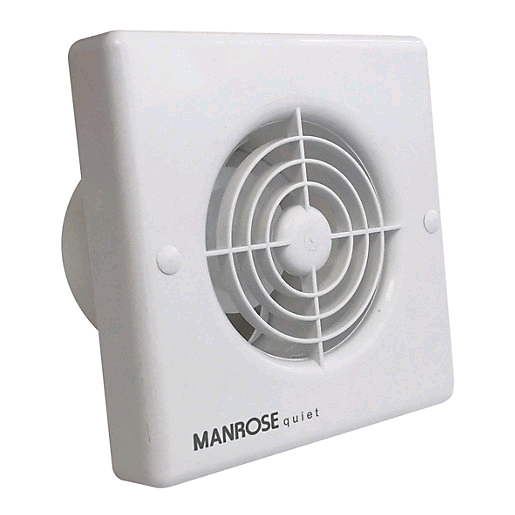 Manrose 4" 100mm Quiet Standard Fan 