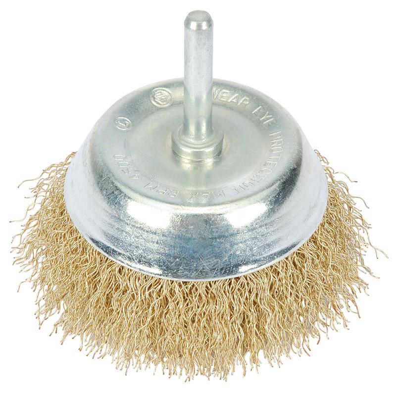 Draper Hollow Cup Wire Brushes 75mm