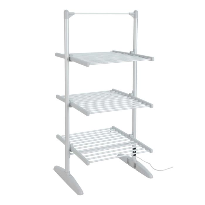 Igenix 3 Tiered Heated Airer Silver 