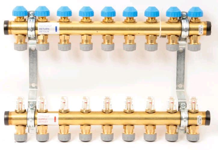 Polypipe 15mm Manifold - 10 port 