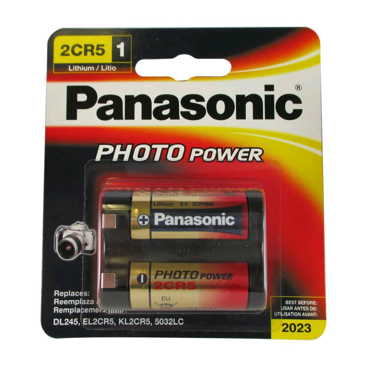 Panasonic Battery Photo Lithium 6V 