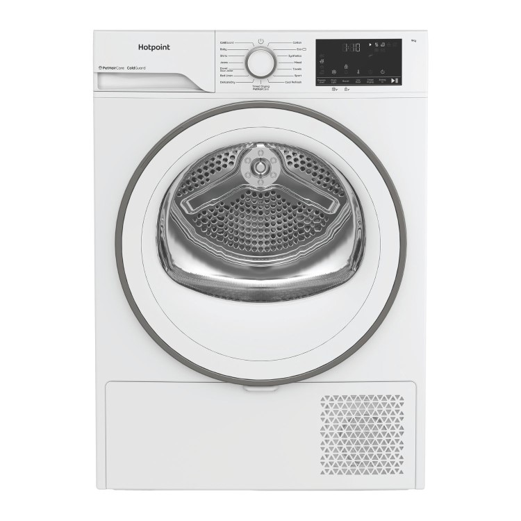 Hotpoint CHD93MWWUk  9kg Heat Pump Dryer - A++ Rated, Quiet - White