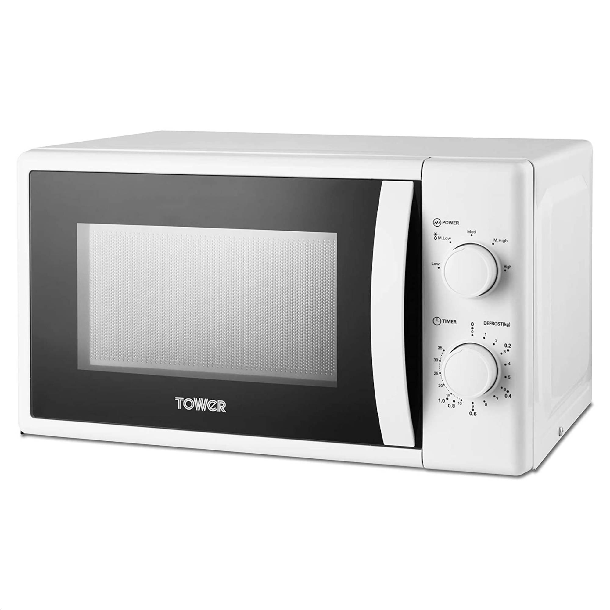 Tower 700w Manual  Microwave 20Ltr White