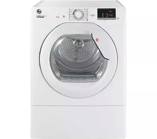 Hoover HLEV10DG-80 10kg Vented Tumble Dryer – WHITE