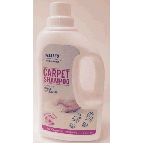Wellco PRO Manual Carpet Cleaner/ Wash Shampoo Blossom 1 Litre