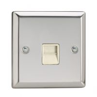Varilight Mirror Chrome BT Slave Point c/w White Insert