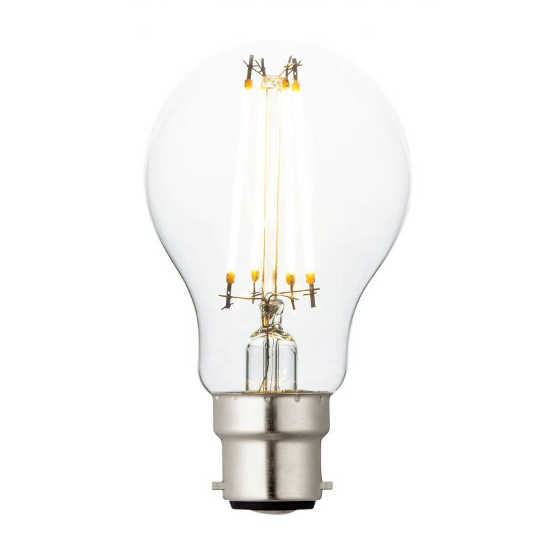 Saxby B22 LED Filament GLS Dimmable 7W Warm White