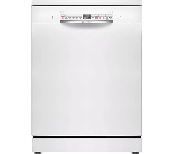 Bosch SMS2HVW67G Freestanding Full Size Dishwasher 14 Place  White