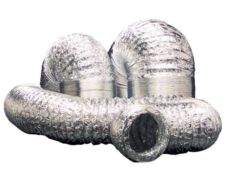 Manrose Ducting Laminated Flexible Aluminium 6" x 10mtr 