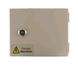 Click Scolmore Metal Enclosure for Fused Main Switch 