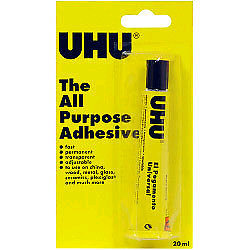 UHU All Purpose Adhesive Tube 20ml 