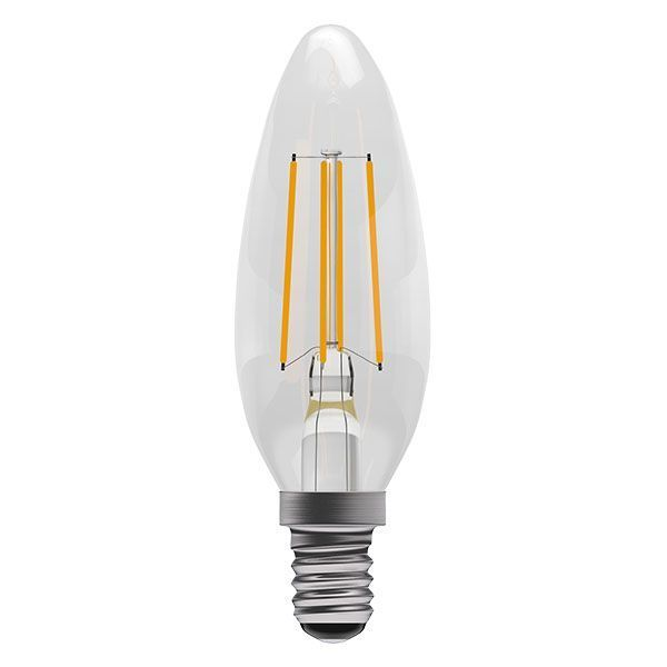 Bell Vintage 3.3w SES LED Filament Candle Clear 4000K