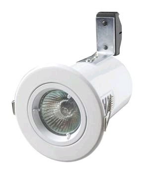 Robus LV Fire Rated Directional Downlight White Multipack 