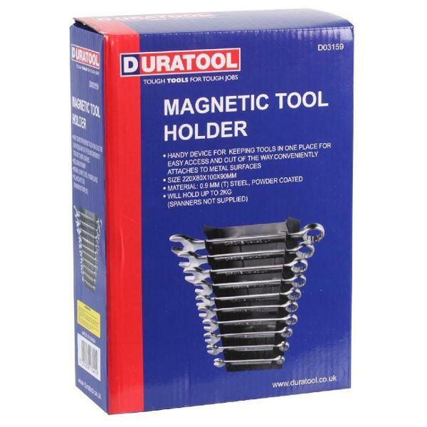 Duratool Magnetic Tool/Spanner Holder 