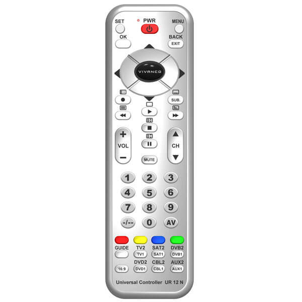 Vivanco 12 in 1 Universal Remote