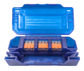 Deligo Fast Fix Connection Box c/w 3pole Connectors