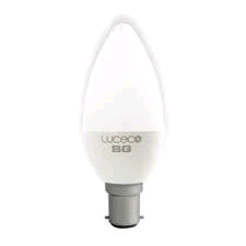 BG Luceco LED Candle 3.5w SBC Warm 2700K Non Dimmable 