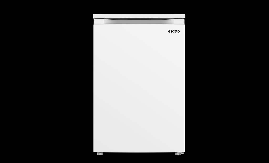 Esatto ES55UCLI 55cm Under Counter Fridge with Ice Box – White