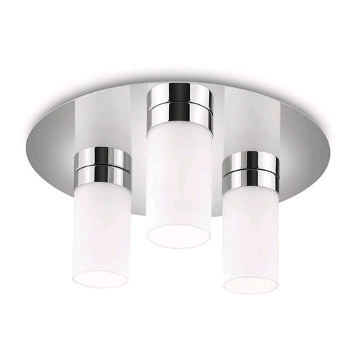 Philips Massive Aloe Bathroom Fitting Glass Cylinder 3lt in Chorme
