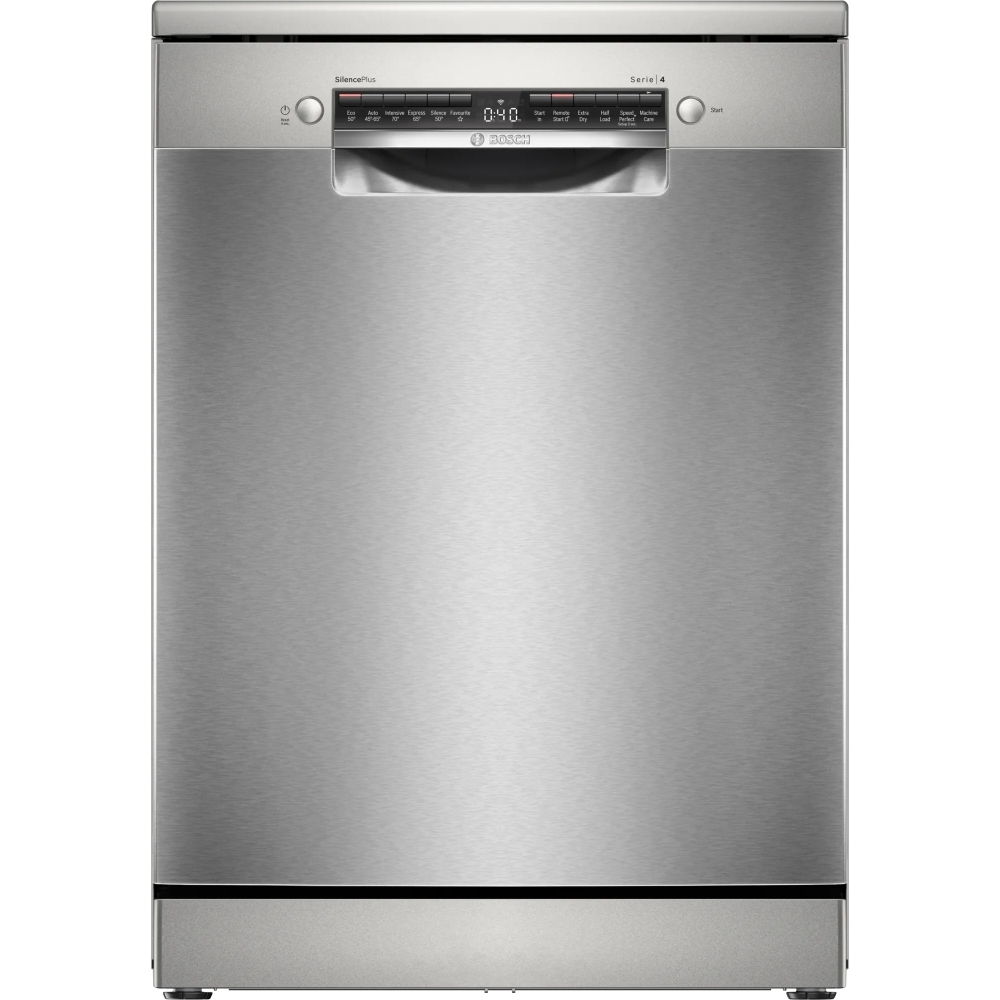 Bosch SMS4EKI06G Freestanding Dishwasher - Silver