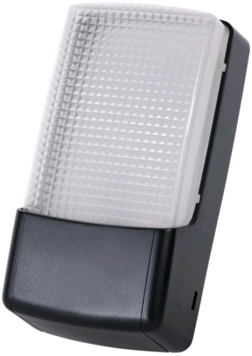 Timeguard 5W LED Energy Saver Black Bulkhead 