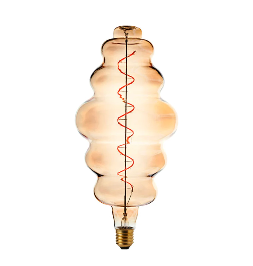 Bell 4W LED Filament Dimmable Tower Bubble - Amber, ES, 2200K CRIL