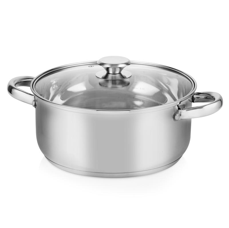 Tower 24cm Casserole Stainless Steel