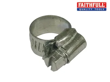 Faithfull OX Stainless Steel Hose/Jubilee Clip 18 - 25mm 
