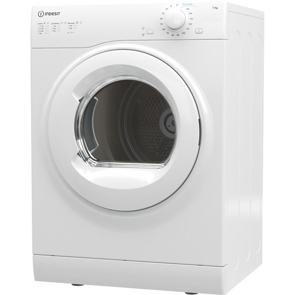 Indesit I1D80WUK Air Vented 8KG Turn & Go Tumble Dryer 