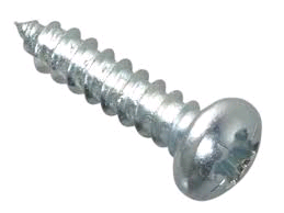 Forgefix 1/2" x 4 Self Tapping Screw (Pack of 60) Zinc Plated 