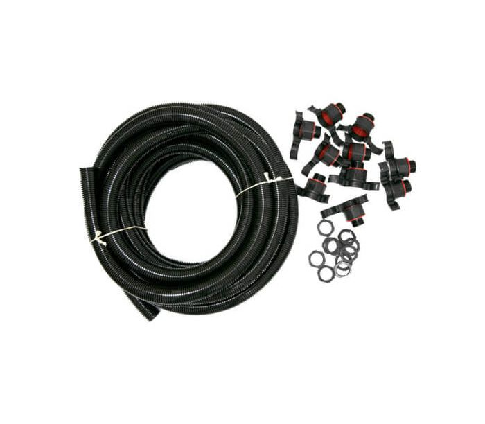 Wiska Brace PP Flexible Conduit Kit M32 Black 10112399