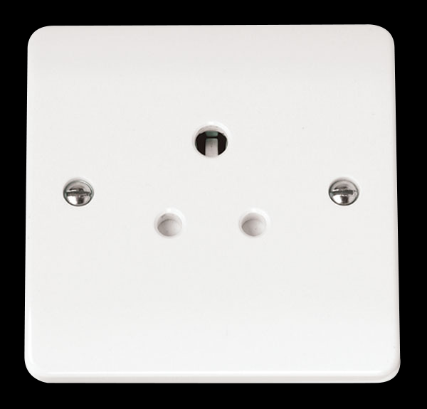 Click 5A Round Pin Unswitched Socket 