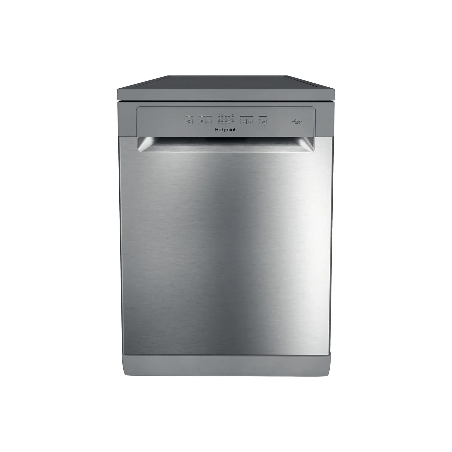 Hotpoint H2FHL626UK  Freestanding Dishwasher - Inverter Motor Stainless Steel 14 Place 60cm