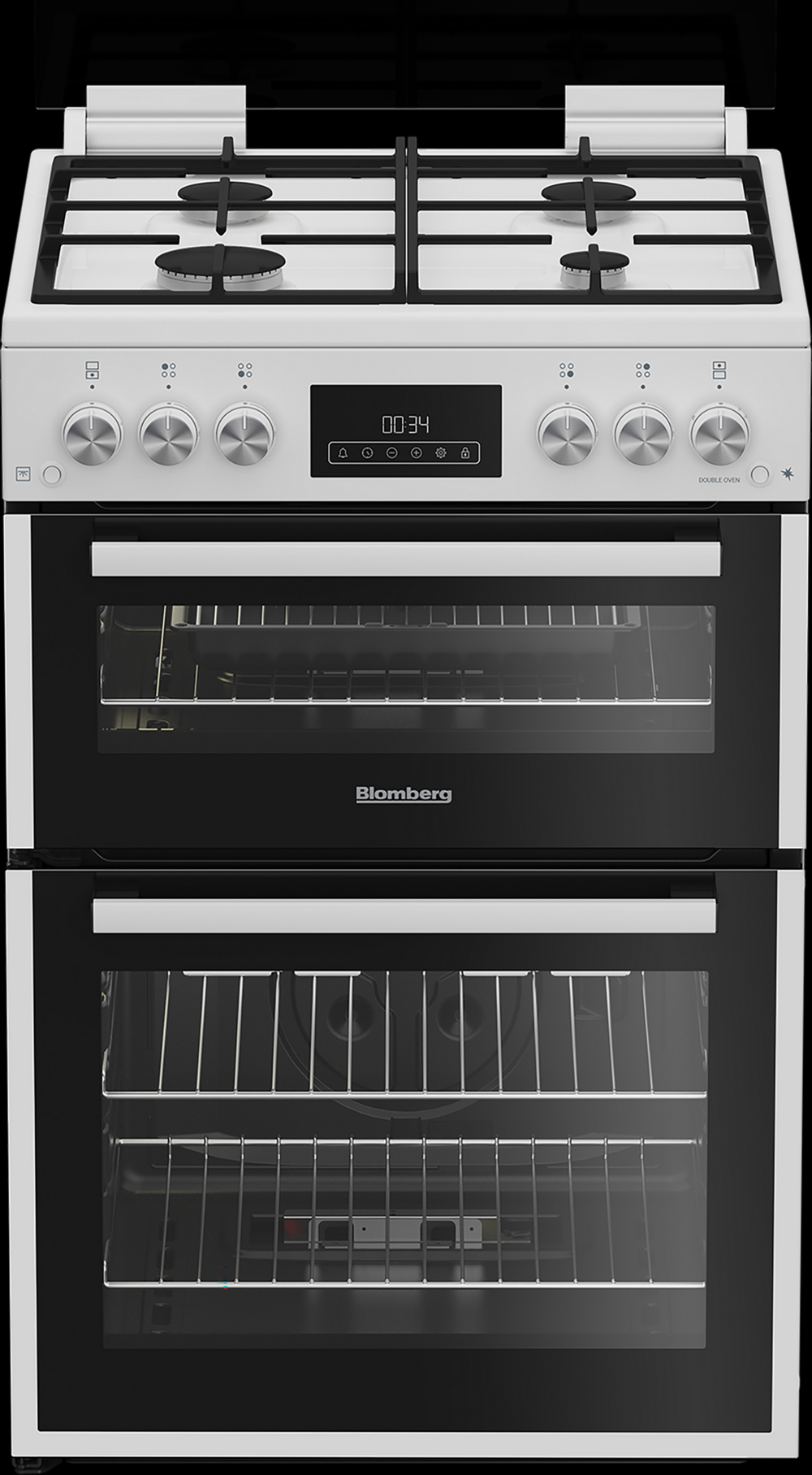 Blomberg GGRN655W Double Oven Gas Cooker White