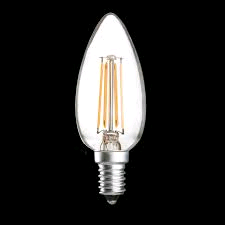 Knightsbridge 4w Warm White Filament SES LED Candle 