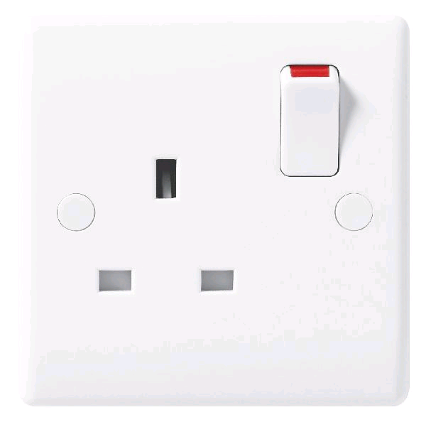BG 1 Gang 13a Double Pole Switched Socket 