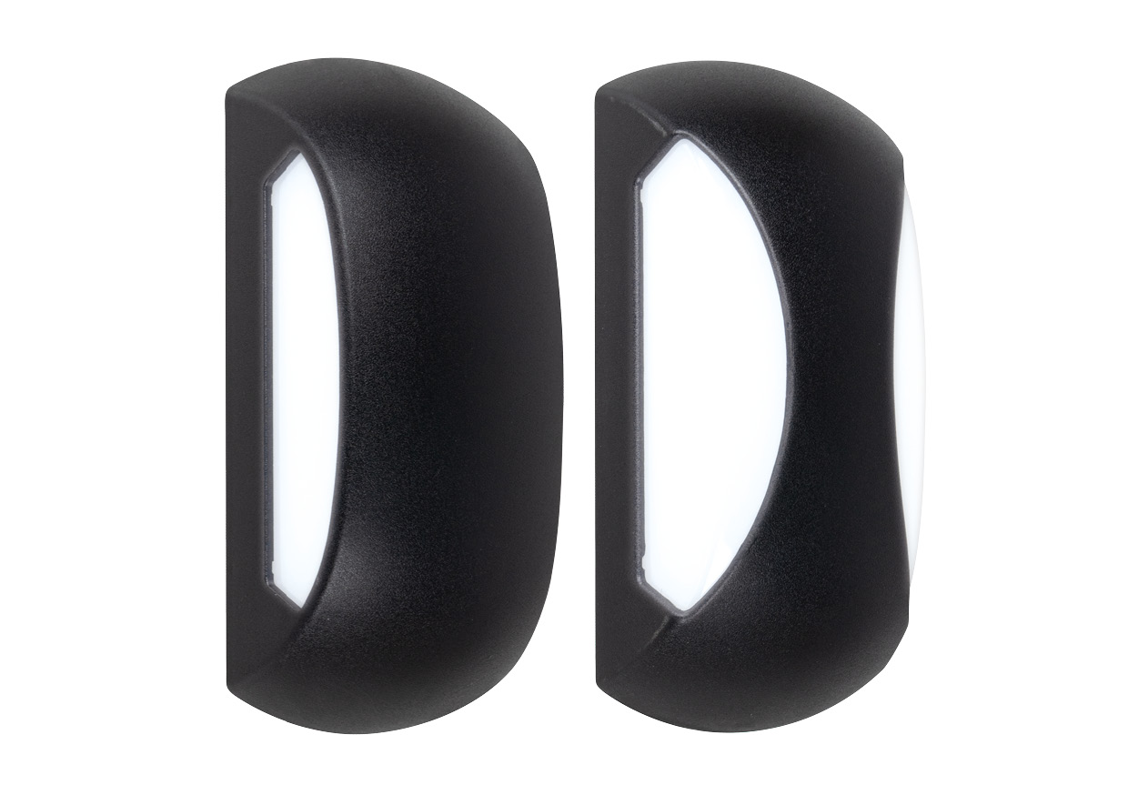 All LED Black Bezel for Oval Bulkhead (2 Pack)