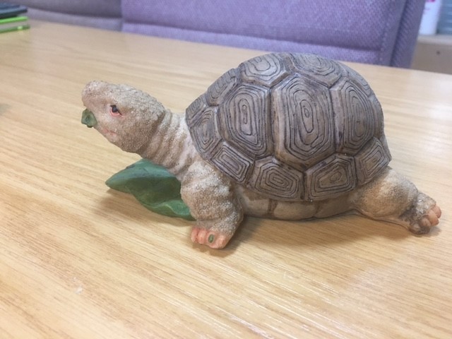 Garden Tortoise Figurine 