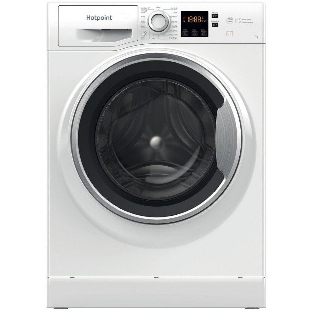 Hotpoint NSWE745CWSUKN Washing Machine 7kg 1400 Spin Speed B Rated