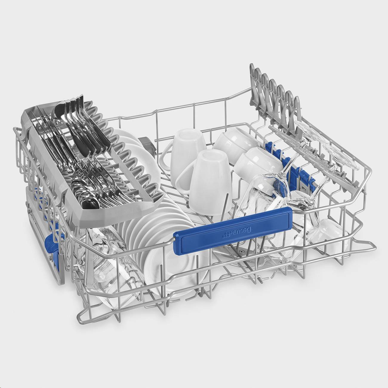 SMEG DI12E1 Dishwasher Built In 12 Place Fully Integrated H818 W598