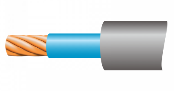 Cable 25mm Blue Flexi Tails PVC/PVC (per mtr) 