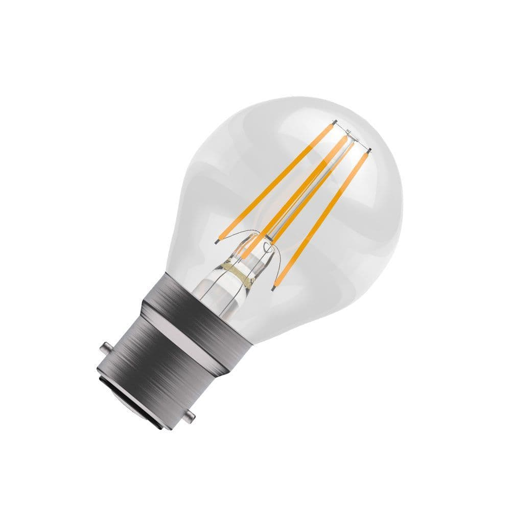 Bell LED 3.3w BC Clear Round Filament Warm White (40W)