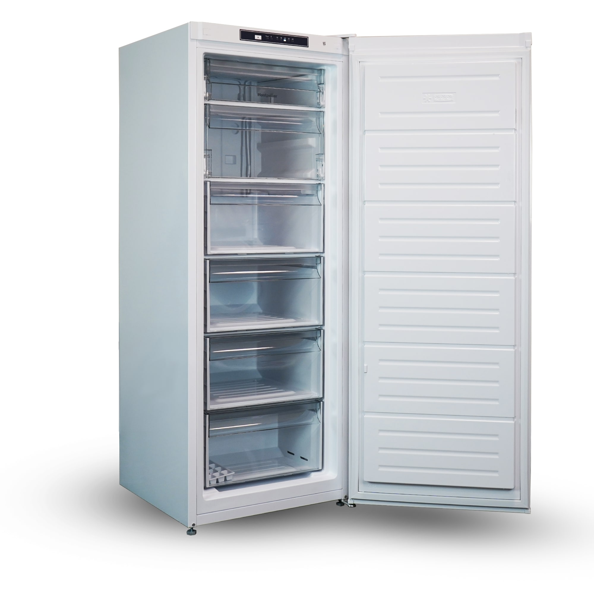 Montpellier MDATSFZ145W Tall Static Freezer H1455 x W540 x D595mm