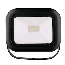 Niglon 30W Polycarbonate Flood LED Black IP65 Warm White 