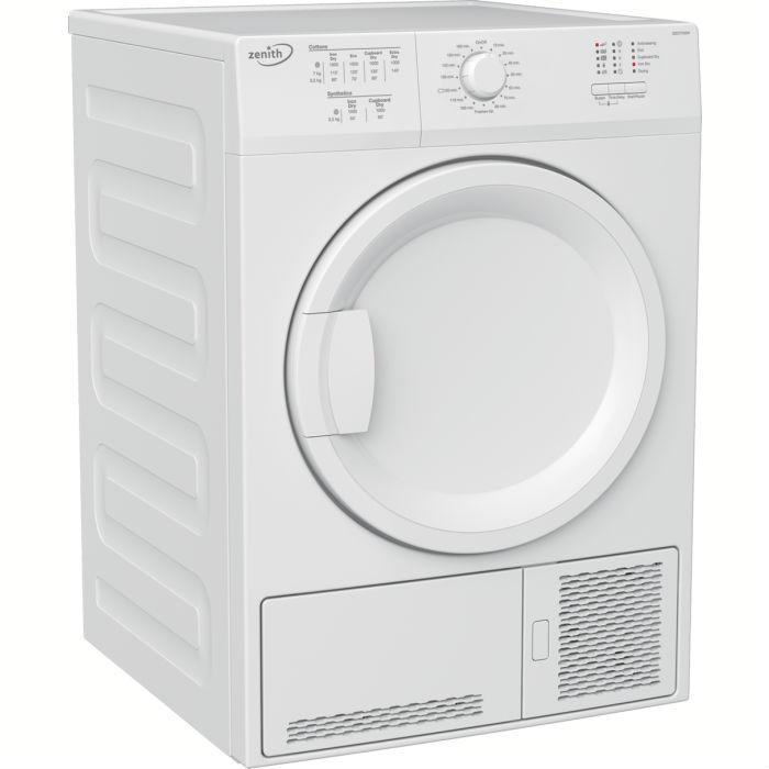 Zenith ZDCT700W Condenser Tumble Dryer 7KG B Energy Rated  H850 W600 D600 